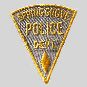 Spring Grove uniform patch